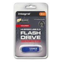 Integral 2GB Courier FIPS 197 Encrypted USB