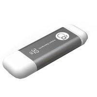 integral iklips 32gb usb 30 flash drive grey