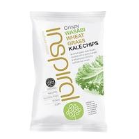 Inspiral Kale Crisps Wasabi & Wheatgrass 30g