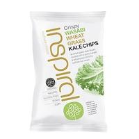 inspiral kale crisps wasabi wheatgrass 30g