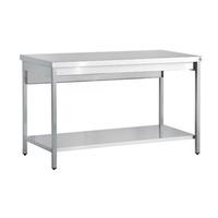 inomak stainless steel centre table tl714 1400mm