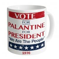 inspired by taxi driver palantine for president mug