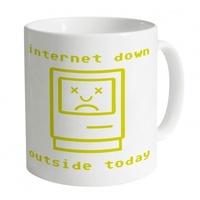 Internet Down Mug