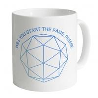 inspired by the crystal maze start the fans mug