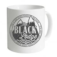 inspired by twin peaks black lodge mug