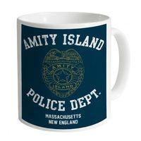 inspired by jaws amity island police dept mug