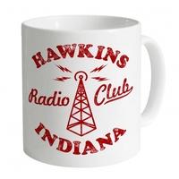 inspired by stranger things hawkins radio club mug