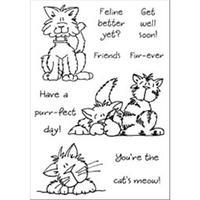 Inky Antics Clear Stamp Set-Charming Kitties 1 244846