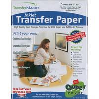 Ink Jet Transfer Paper-8-1/2X11 6/Pkg 243839