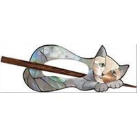 Inlaid Mother Of Pearl Shawl Pin-Cat 230842