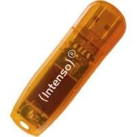 Intenso 64gb Rainbow Usb 2.0 Orange
