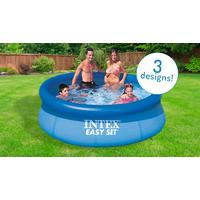 Intex Large Family Swimming Pools - 3 Styles