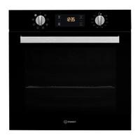 Indesit IFW6340BL Built In Single Oven in Black 66L A Rated