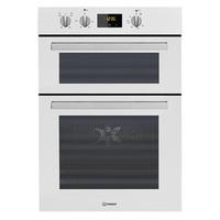 indesit idd6340wh built in electric double oven in white