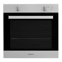 Indesit IGW620IX Aria Built In Gas Single Oven in Stainless Steel A