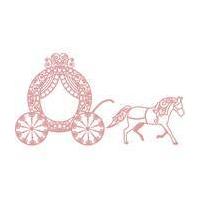 Intricut Horse and Carriage Dies 2 Pieces