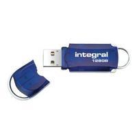 Integral Courier 128GB Flash Drive USB 2.0 INFD128GBCOU