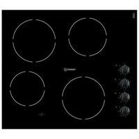 Indesit VRM640MC 60cm Frameless Ceramic Electric Hob in Black Manual