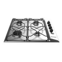 Indesit PAA642IXI 60cm Gas Hob in Stainless Steel Flame Failure Device