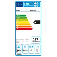Indesit ICD661 Table Top Dishwasher in White 6 Place Settings A Rated