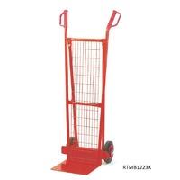 Industrial Sack Truck With Mesh Back 150mm Toe Plate - 125kg