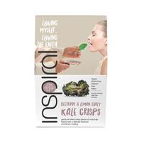 inspiral beetroot lemon curly kale crisps 40gr