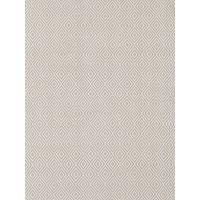 INDOOR OUTDOOR PETIT DIAMOND RUG in Platinum and Ivory - 8.5 x 11ft