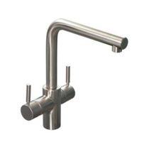 Insinkerator 3N1 Steel Effect Filtered Steaming Hot & Normal Hot & Cold Water Tap