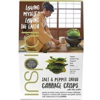 Inspiral Salt and Pepper Savoy Cabbage Chips (40g)