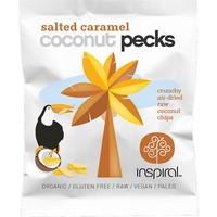 inspiral salted caramel coconut pecks 25g