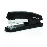 Initiative (20 Sheet Capacity) ABS Plastic Half-Strip Stapler (Black)