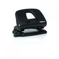 Initiative Medium 2-Hole Punch with 22 Sheet Capacity & ABS Handle (Black)
