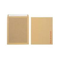 Initiative (155mm x 125mm) 115gsm (Please do not bend) Manilla Board Backed Peel & Seal Envelopes (Pack of 50)