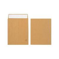 Initiative (305mm x 254mm) Peel & Seal 140gsm V-Base Gusseted (25mm) Plain Pocket Envelope (Manilla x 125)