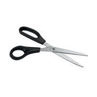 Initiative ABS Plastic H&le (210mm) Polished Stainless Steel Scissors 8 Inches (Black)