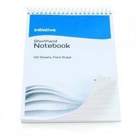 initiative 203mm x 127mm shorth notebook with 60gsm paper 150 sheets 3 ...