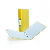 Initiative Paper Covered (A4) 2-Ring Binder 25mm Capacity (Yellow) Pack of 10