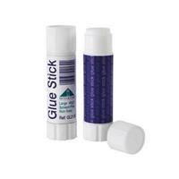 Initiative Solvent Free Non-Toxic Glue Stick (40g - Large) Pack of 10 Sticks (White)