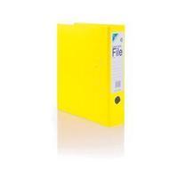 Initiative (A4) Lever Arch File with Metal Shoe and Thumbring (Yellow)