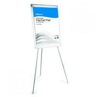 Initiative (A1) Retractable Flipchart Easel with Drywipe Surface and Pen Tray