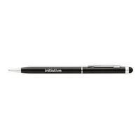 initiative touch write stylus pen black barrel black ink