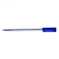 initiative medium ballpoint pen with stainless steel ball blue pack of ...