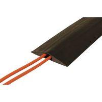 INDUSTRIAL CABLE PROTECTOR TYPE h BLACK - 1.5 METRES