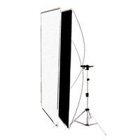 interfit int271 blackwhite flat panel reflector and stand