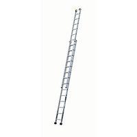 Industrial 500 Extension Ladder - 2 section; 4.28m closed height