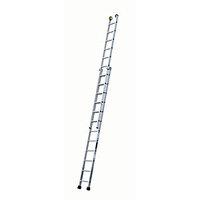 Industrial 500 Extension Ladder - 2 section; 3.70m closed height