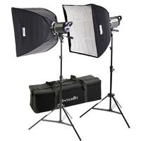 interfit stellar x solarlite twin head large softbox kit