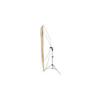 Interfit Gold/Silver Flat Panel Reflector and Stand