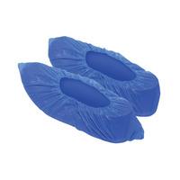 Integrity® 600-5050 Blue Polythene Overshoes - 14\