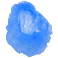 Integrity® 600-3034 Cleanroom Bouffant Style Pleated Mob Caps-Blue...